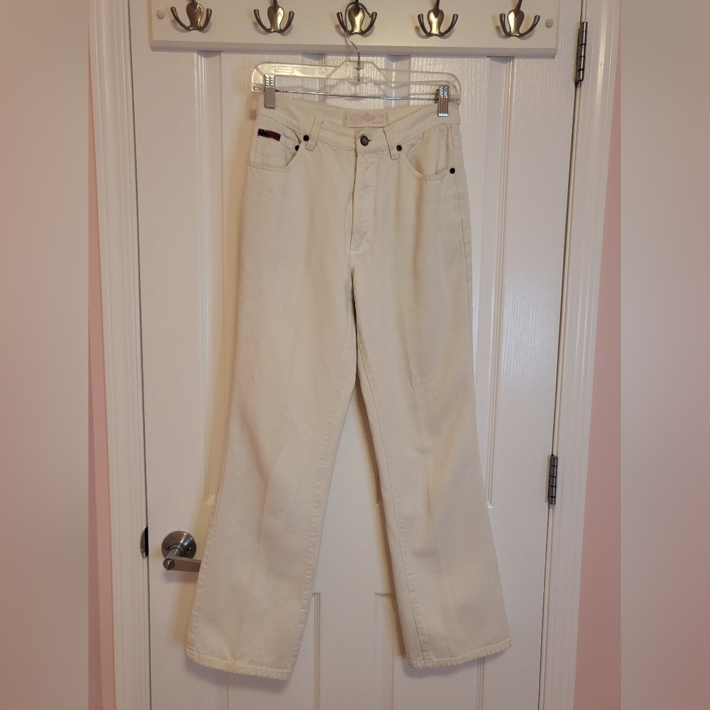 White Wide Leg Women's Jeans
